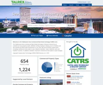 Talrex.com(Florida Commercial Real Estate) Screenshot