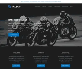 Talscoinc.com(IBM i (AS/400) Recruitment) Screenshot