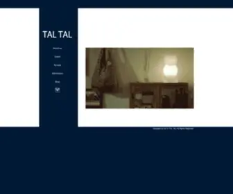 TalTal.jp(TAL TAL Oficial Web Site) Screenshot