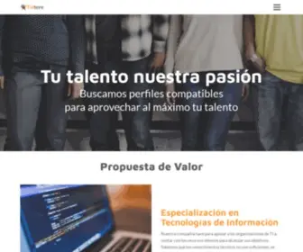 Taltere.com(Reclutamiento especializado en perfiles TI) Screenshot