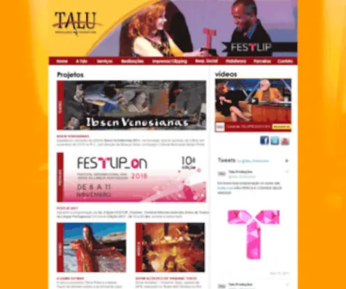 Talu.com.br(Produções) Screenshot