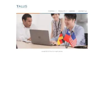 Talus.com(TALUS) Screenshot