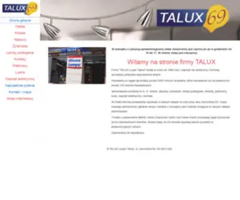 Talux.pl(TALUX Łódź) Screenshot