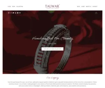 Talwarjewelleryhouse.com(Talwar Jewellery House) Screenshot