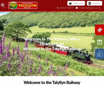 Talyllyn.co.uk(The Talyllyn Railway) Screenshot