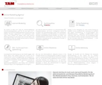 Tam-AG.de(Trend@dress Medien AG) Screenshot