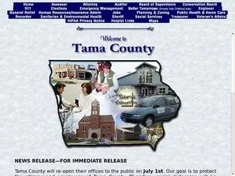 Tamacounty.org(Tama County) Screenshot