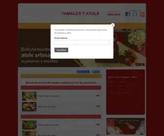 Tamalesflordelis.mx(Menú) Screenshot