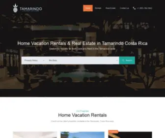 Tamaluxury.com(Tamarindo Luxury Villas) Screenshot