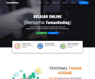 Tamankoding.com(TamanKoding) Screenshot
