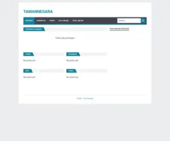 Tamannegara.org Screenshot