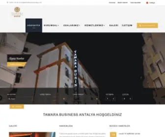 Tamarabusinessantalya.com(Tamara Business Antalya) Screenshot