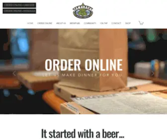 Tamarackbrewing.com(Tamarack Brewing Company) Screenshot