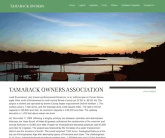 Tamarackowners.com(Tamarack Owners Association) Screenshot