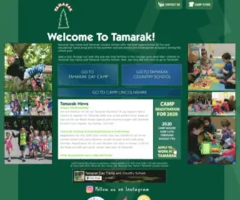 Tamarakdaycamp.com(Tamarak Day Camp and Country School) Screenshot