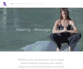 Tamaralovere.com(Tamara Lovere Massage Therapy) Screenshot