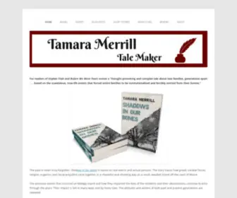 Tamaramerrill.com(Author Website) Screenshot