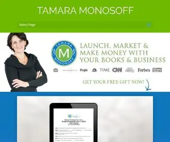 Tamaramonosoff.com(Tamara Monosoff) Screenshot