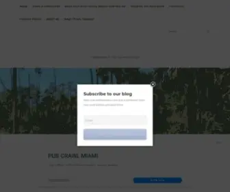 Tamarascharf.com(Adventures In The Sunshine State) Screenshot