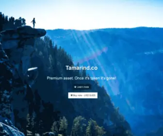 Tamarind.co(Domain name is for sale) Screenshot