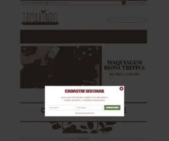 Tamarindovegan.com.br(Página Inicial) Screenshot