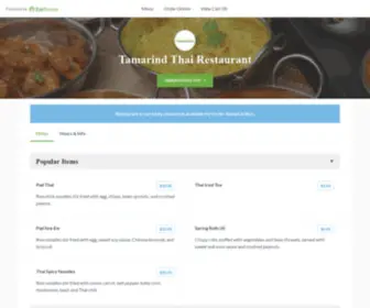 Tamarindthaiithacany.com($metaTags.getDescription }}) Screenshot