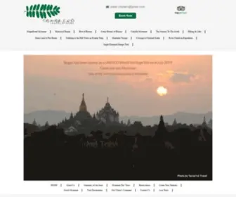 Tamarindtravel.com(Tour operator in Myanmar) Screenshot