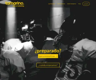 Tamarino.es(Web & marketing) Screenshot