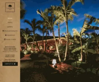 Tamarinstbarth.com(Tamarin St Barth) Screenshot