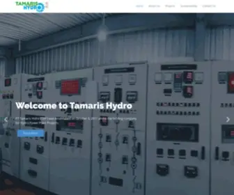 Tamarishydro.com(Tamaris Hydro) Screenshot