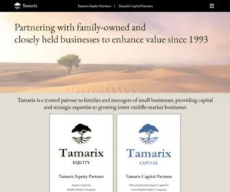 Tamarixcapital.com(Tamarix) Screenshot