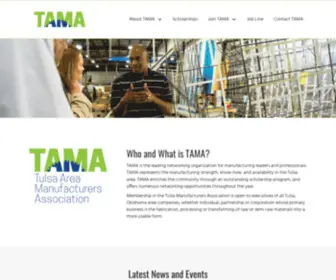 Tamatulsa.org(TAMA Tulsa) Screenshot