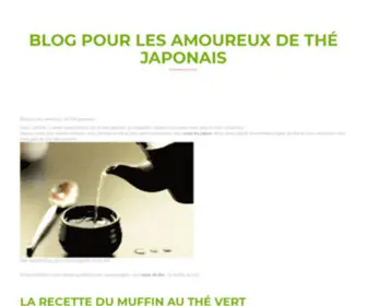 Tamayura.fr(Thé vert japonais) Screenshot