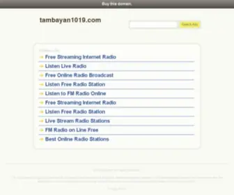 Tambayan1019.com(黔南迪琴装饰材料公司) Screenshot