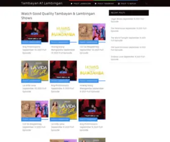 Tambayanstv.su(Watch Good Quality Tambayan & Lambingan Shows) Screenshot