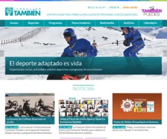Tambien.org(Fundación También) Screenshot