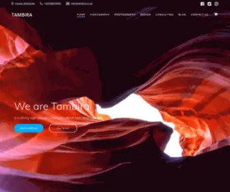 Tambira.co.zw(Front Page) Screenshot