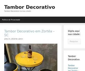 Tambor-Decorativo.club(Tambor Decorativo) Screenshot