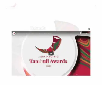 Tambuliawards.asia(Creative and Effective Brands with Purpose) Screenshot