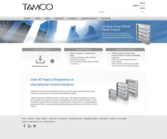 Tamco.ca(TAMCO Damper Products. TAMCO) Screenshot