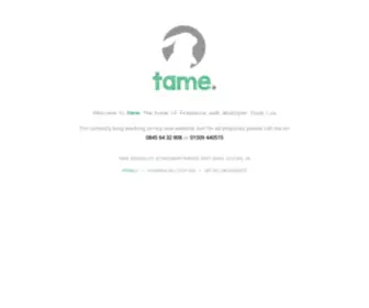 Tame.uk(Tame) Screenshot