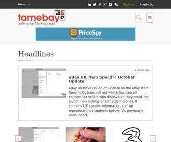Tamebay.com(Marketplace News) Screenshot