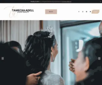 Tameckaadell.com(Tamecka Adell Luxury Beauty) Screenshot