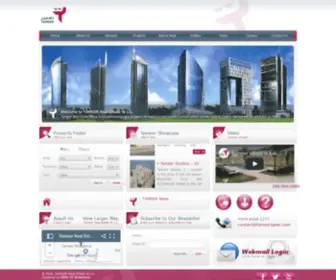 Tameerqatar.com(TAMEER Real Estate W.L.L) Screenshot