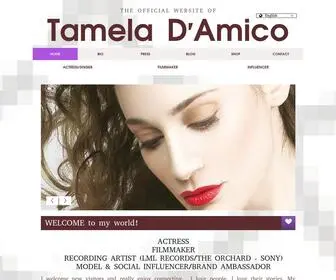 Tameladamico.com(HOME) Screenshot