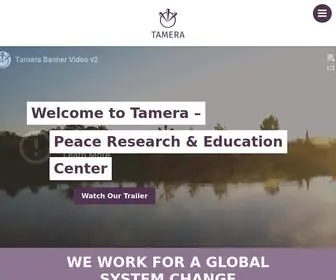 Tamera.org(We work for global system change) Screenshot