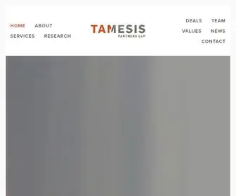 Tamesispartners.com(Tamesis Partners) Screenshot