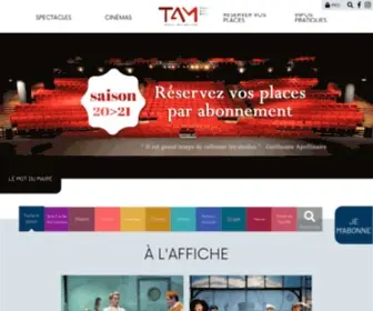 Tam.fr(Théâtre André Malraux de Rueil) Screenshot