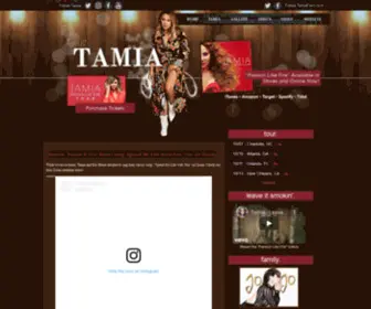 Tamiafans.com(Tamiafans) Screenshot