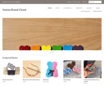 Tamiasbrandcloset.com(Tamias Brand Closet) Screenshot